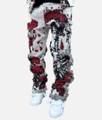 Guapi Death Rose Tapestry Pants (2)